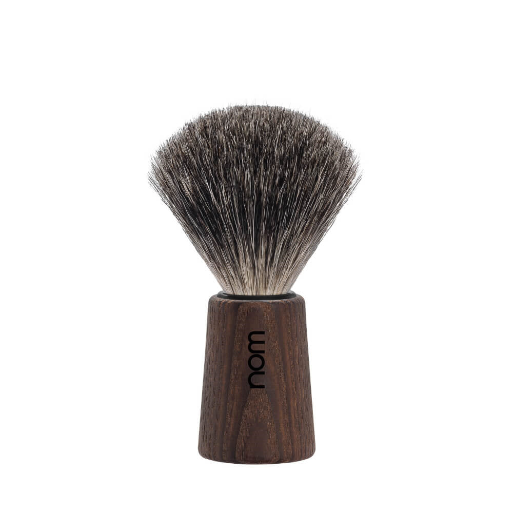 Nom Shaving Barberkost Theo Pure Badger Dark Ash