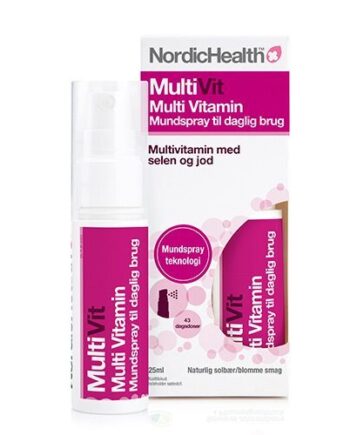 Nordichealth Multi Vitamin Mund Spray  25ml