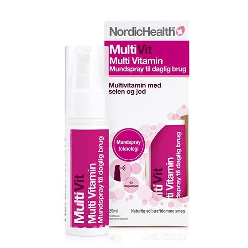Nordichealth Multi Vitamin Mund Spray 25ml