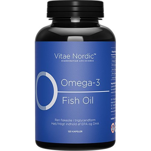 Omega- Fish Oil 120 Kapsler