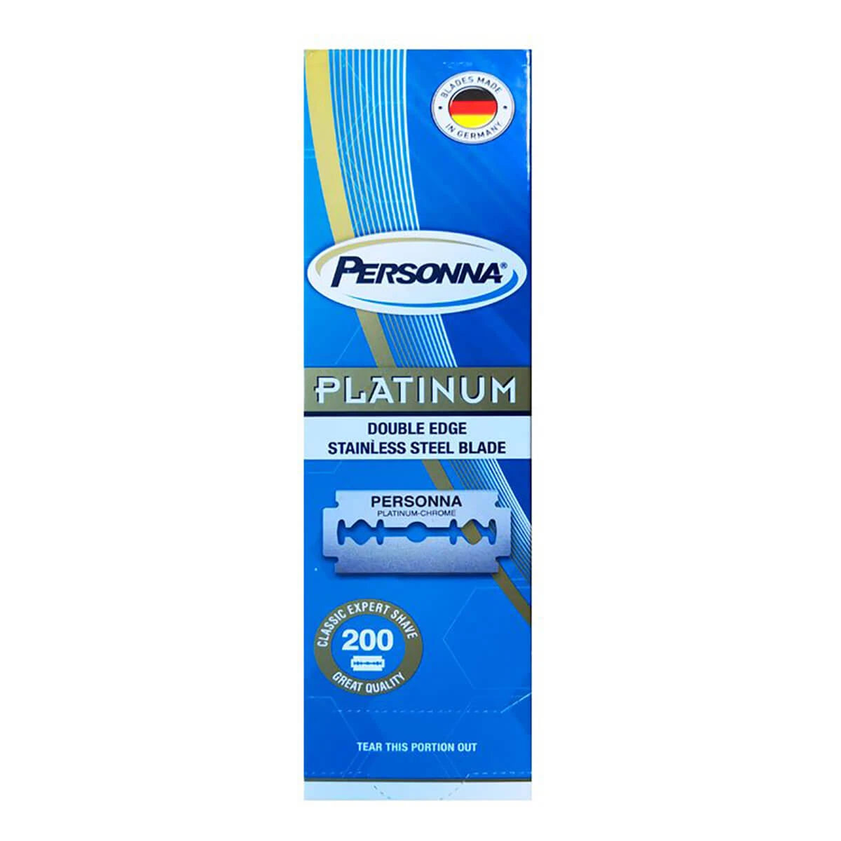 Personna Platinum De-barberblade Stang 20x10 Stk 200 Stk