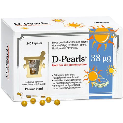 Pharma Nord -pearls 38 Mcg 240 Kapsler