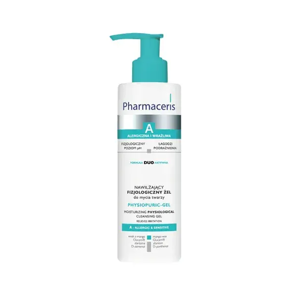 Pharmaceris   Physiopuric-gel Rensegel Til Ansigt- Og øjenomgivelser  190ml