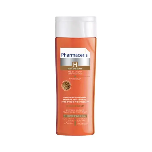 Pharmaceris   Keratineum Koncentreret Styrkende Shampoo Til Svækket Hår  Normal Og Fedtet Hår  250 Ml
