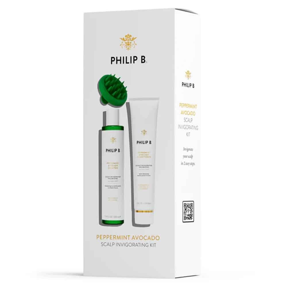 Philip Peppermint Avocado Scalp Invigorating Kit