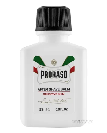 Proraso Aftershave Balm Sensitive  Grøn Te   Havre  Rejsestørrelse  25 Ml