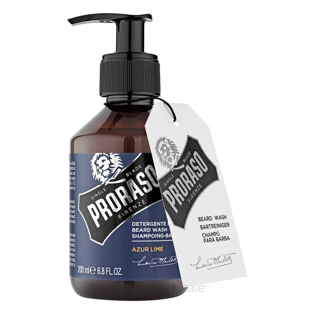 Proraso Skægshampoo Azur Lime 200 Ml
