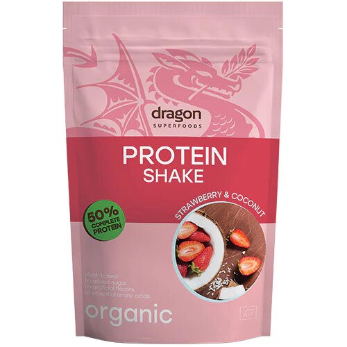 Protein Shake Jordbær Kokos