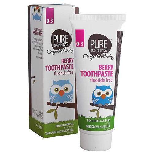 Pure Beginnings Berry Toothpaste  -  år 75 Ml