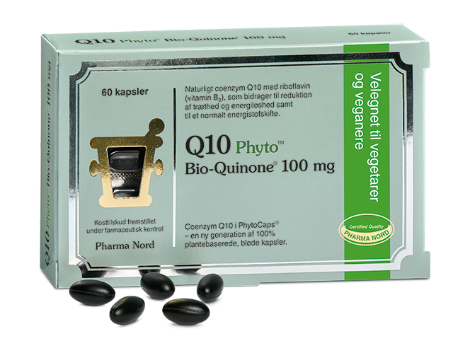 Q10 Phyto Bio-quinone 100 Mg 60 Kapsler