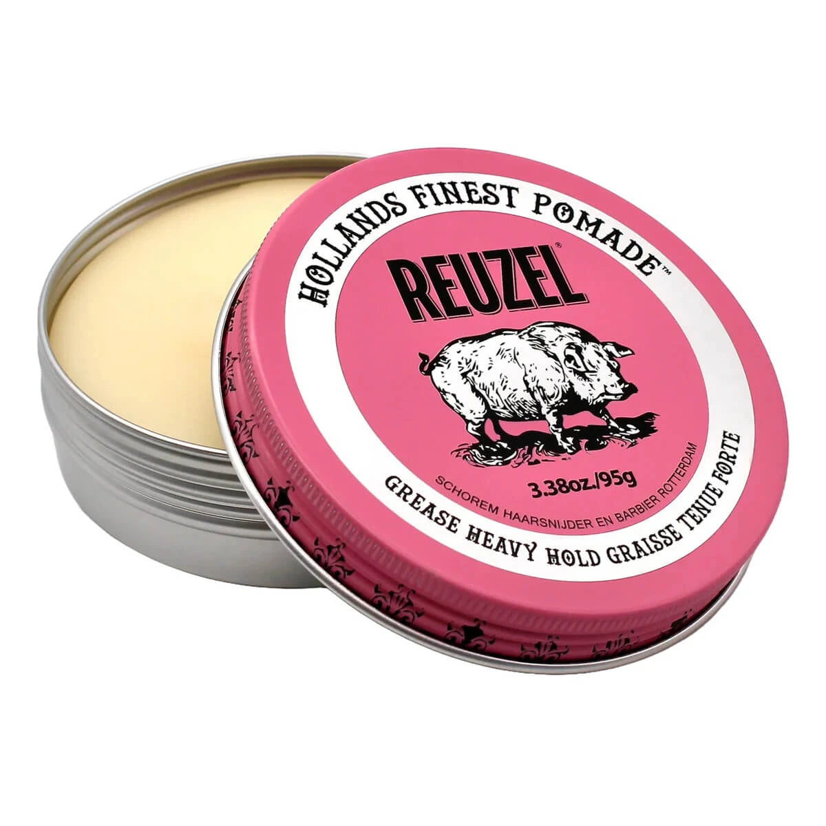 Reuzel Pink Grease Pomade Heavy Hold 95