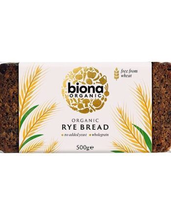Rugbrød    Gær  Skiveskåret  økologisk 500 Gram