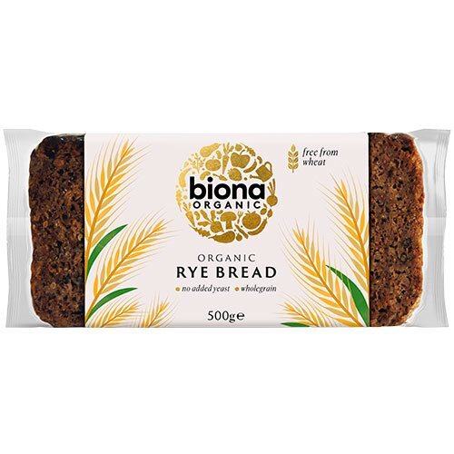 Rugbrød Gær Skiveskåret økologisk 500 Gram