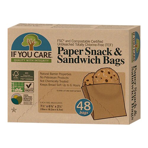 Sandwich Poser Ublegede 100  Nedbrydelig 48 Stk