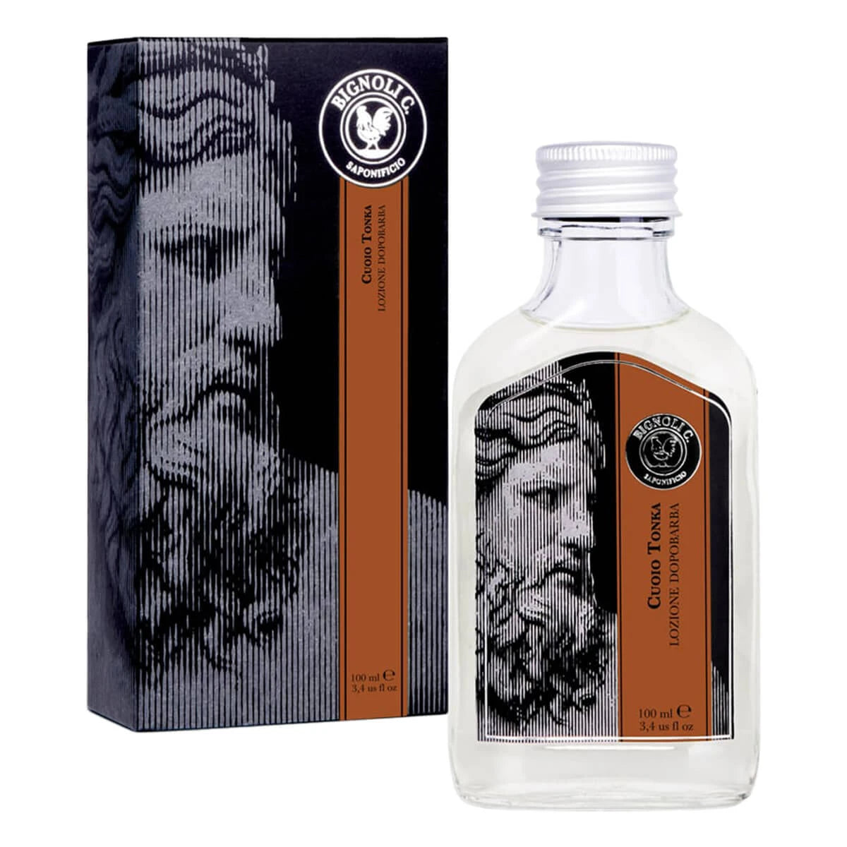 Saponificio Bignoli Aftershave Cuoio Tonka 100 Ml