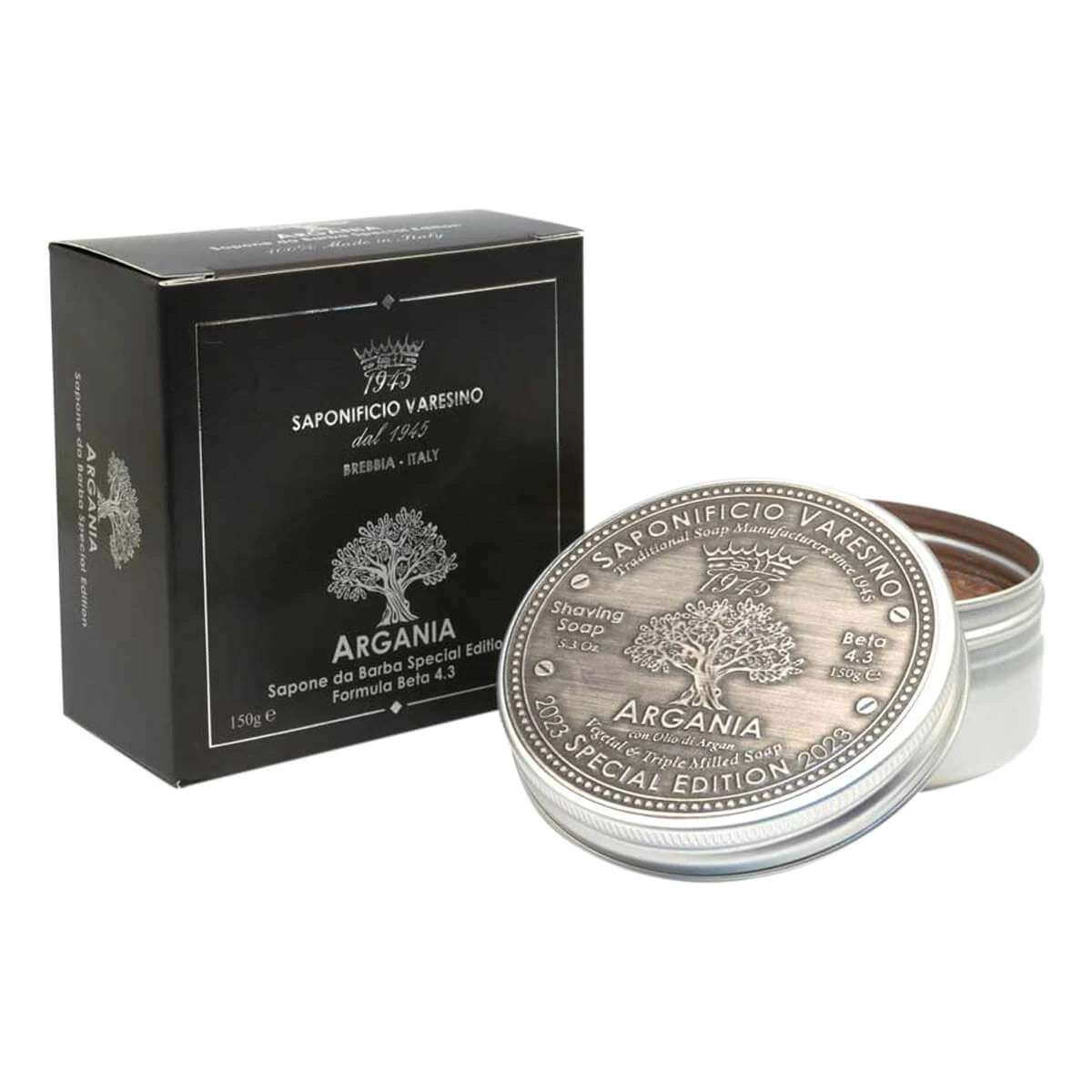 Saponificio Varesino Barbersæbe Argania 150 Gr