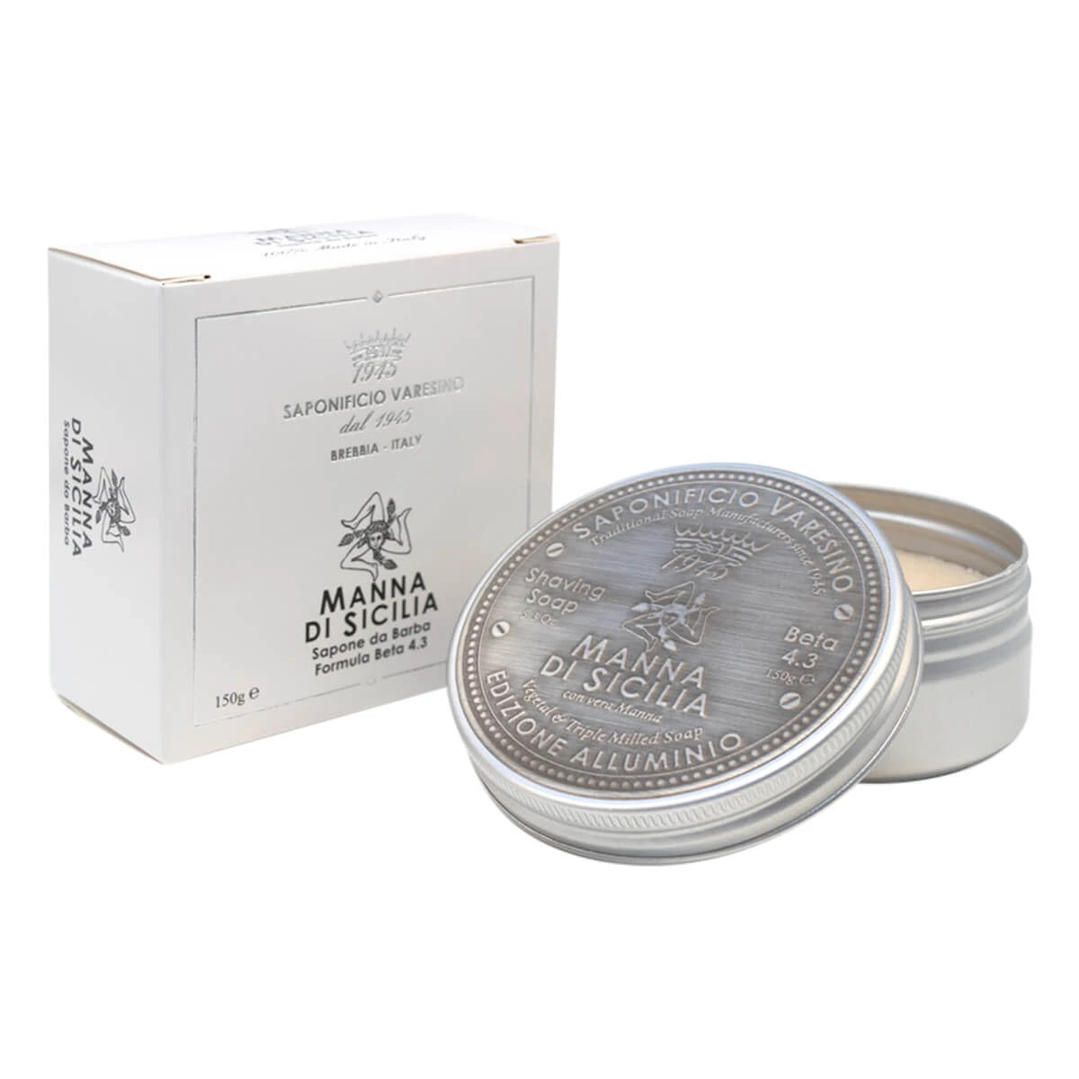 Saponificio Varesino Barbersæbe Manna 150 Gr