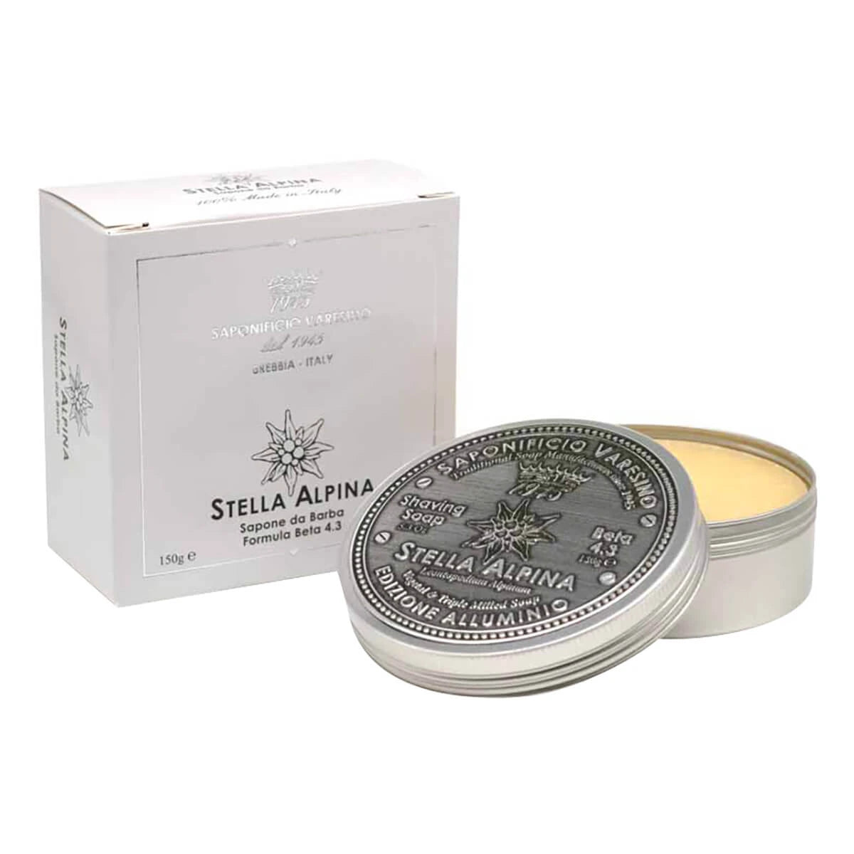 Saponificio Varesino Barbersæbe Stella Alpina 150
