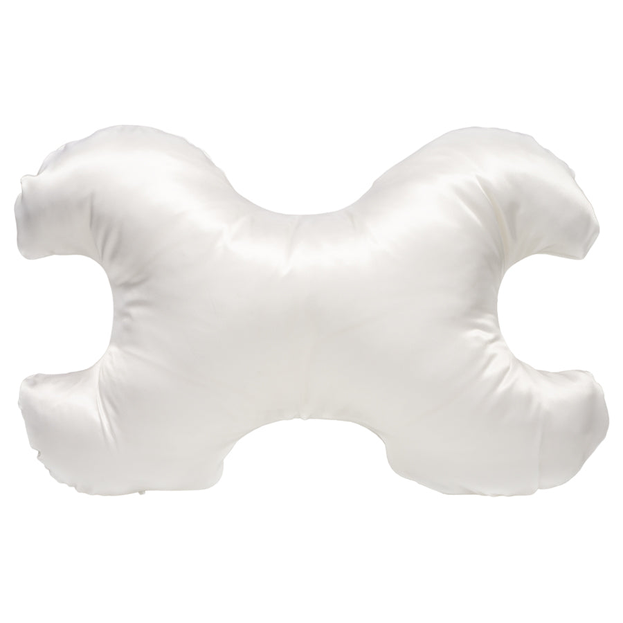 Save My Face Le Grand Stor Pude Med 100 Naturlig Silke White