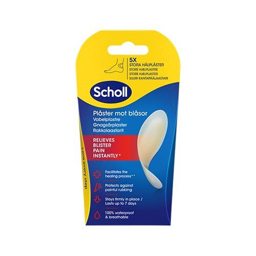 Scholl Blister Plasters Heel   Stk