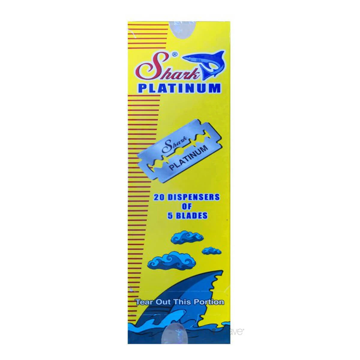 Shark Platinum De-barberblade Stang 10x10 Stk 100 Stk