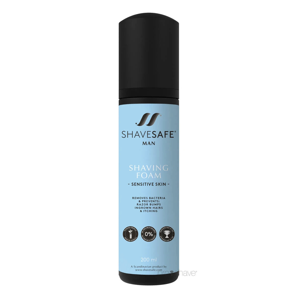 Shavesafe Barberskum Man Sensitiv Hud 200 Ml