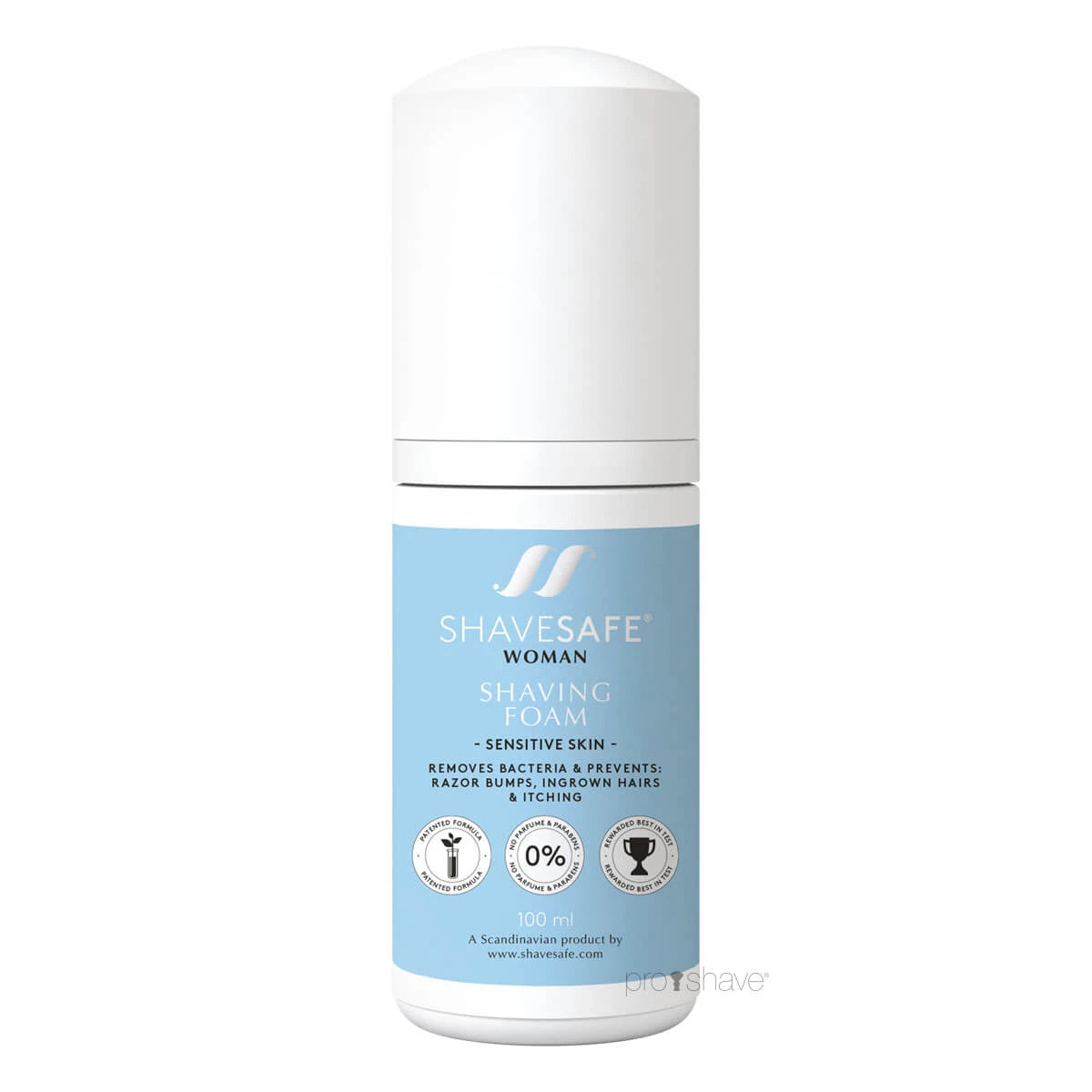 Shavesafe Barberskum Woman Sensitiv Hud 100 Ml