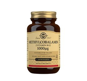 Solgar Methylcobalamin 1000 Ug B12 30 Tabl