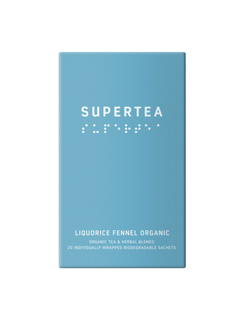 Supertea Liquorice Fennel øko Tebreve 20stk