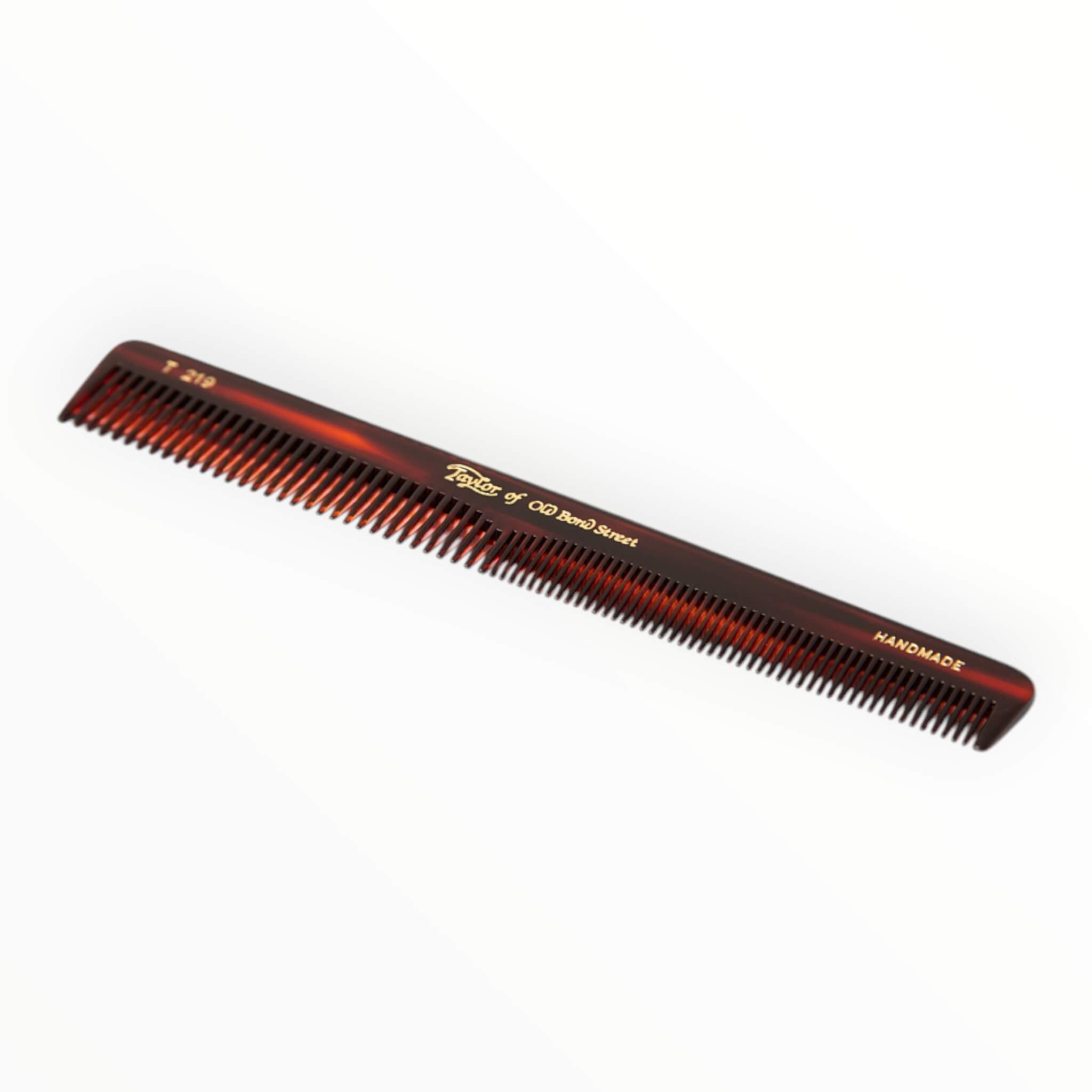 Taylor Of Old Bond Street Kam Med Fine Grove Tænder Brun 17 Cm