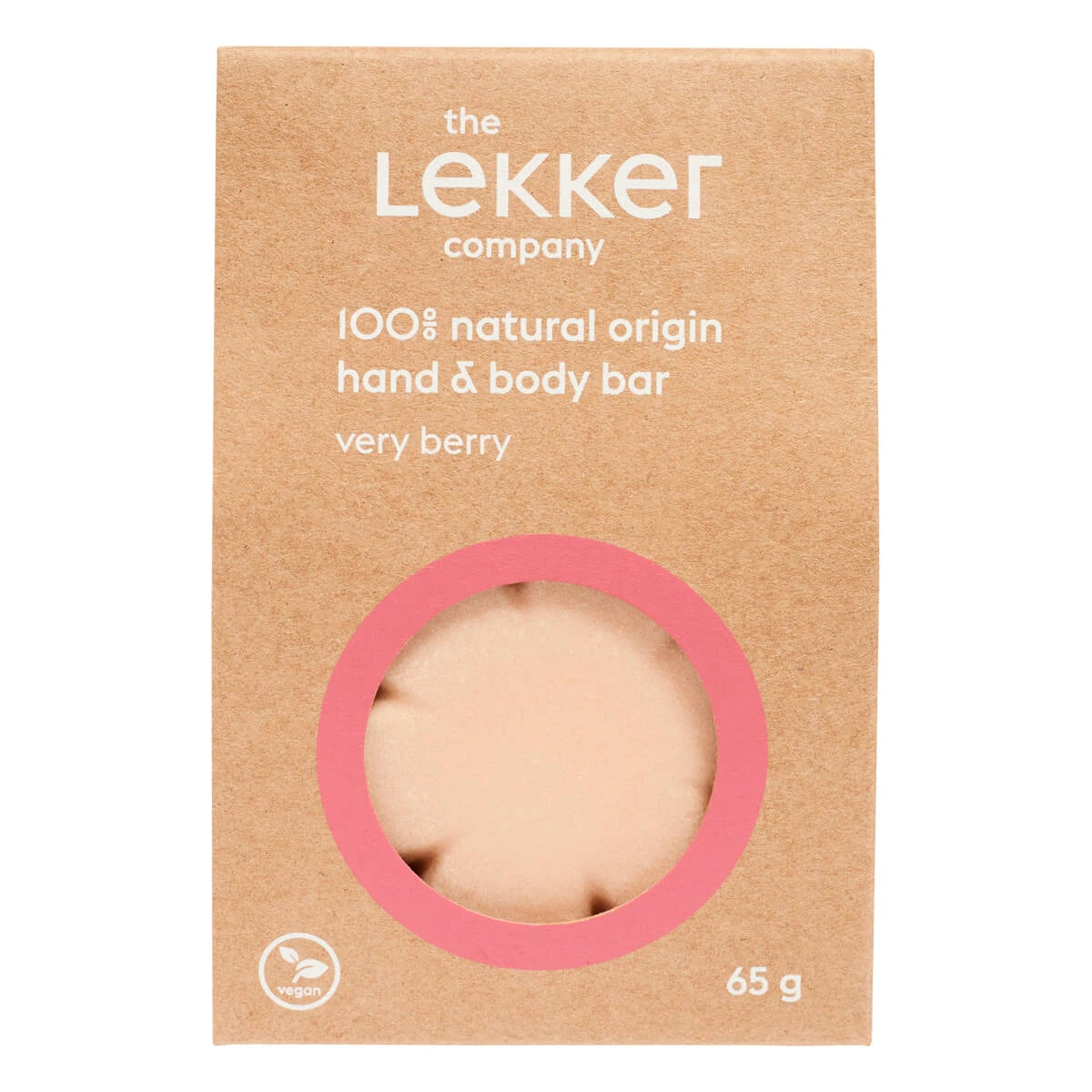 The Lekker Company Body Bar  Very Berry  65