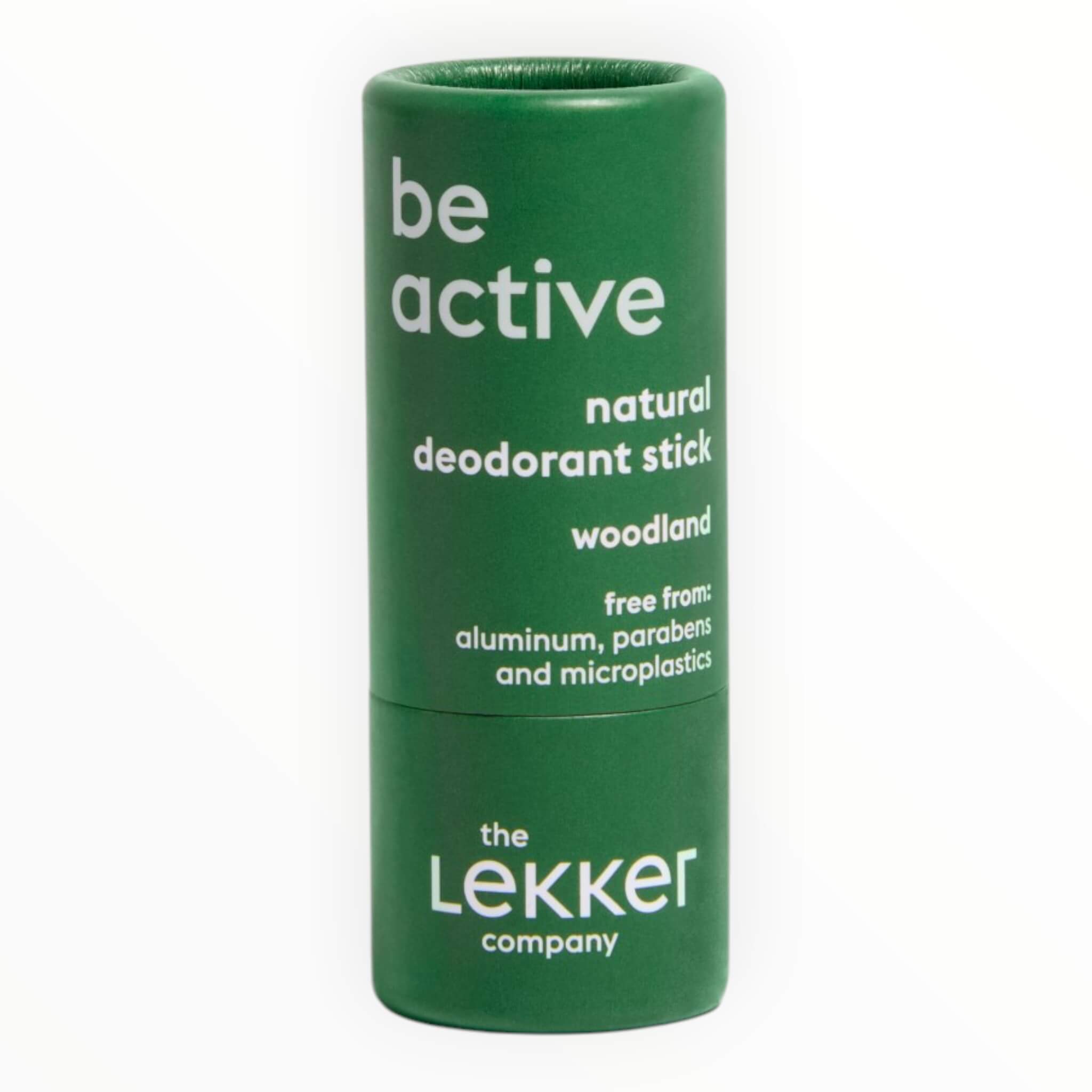 The Lekker Company Deodorant Stick  Be Active  Rejsestørrelse