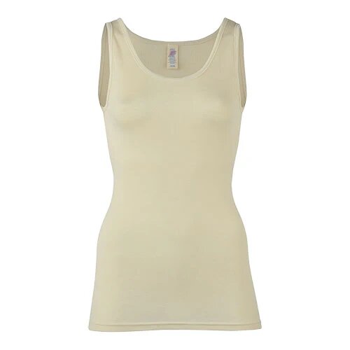 Top Uld Silke Natural Str 38 40
