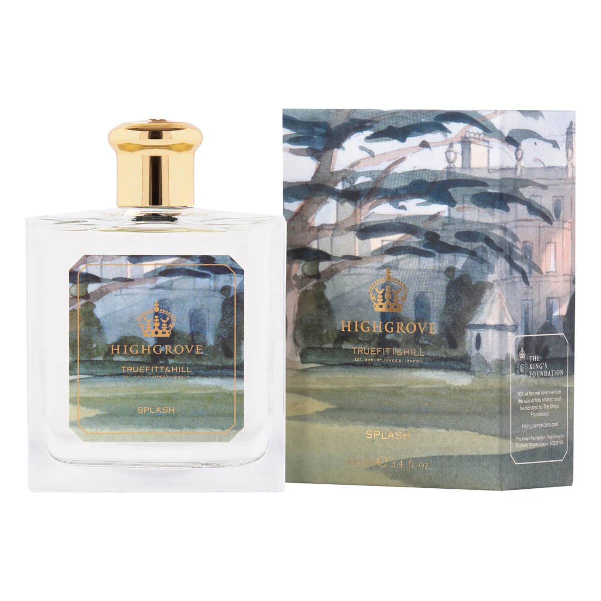 Truefitt Hill Aftershave Splash Highgrove 100 Ml