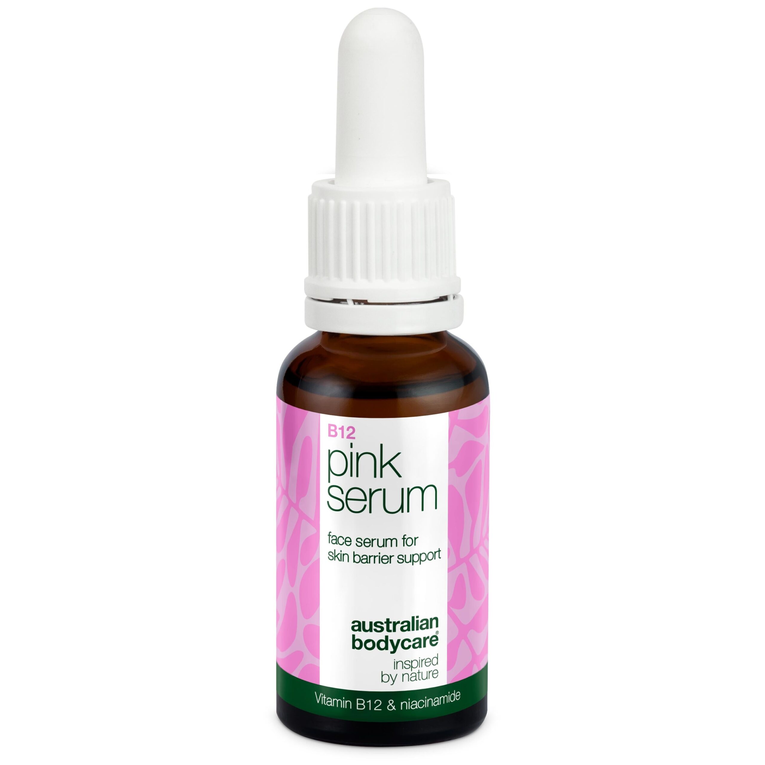 Vitamin B12 Pink Serum Reducerer Rødme Og Giver Sund Glød B12 Pink Serum Styrker Hudbarrieren Reducerer Rødme Og Aldringstegn For En Blød Og Strålende Hud Stk