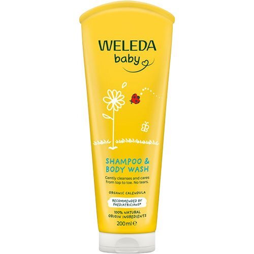 Weleda Calendula Shampoo Body Wash 200 Ml