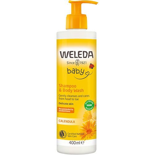 Weleda Calendula Shampoo Body Wash 400 Ml