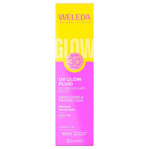 Weleda Uv Glow Fluid Daily Care   Protection Spf 30  30ml