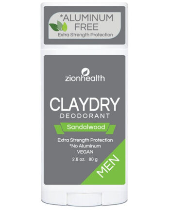 Zionhealth Bio Claydry Deodorant Sandalwood 80g