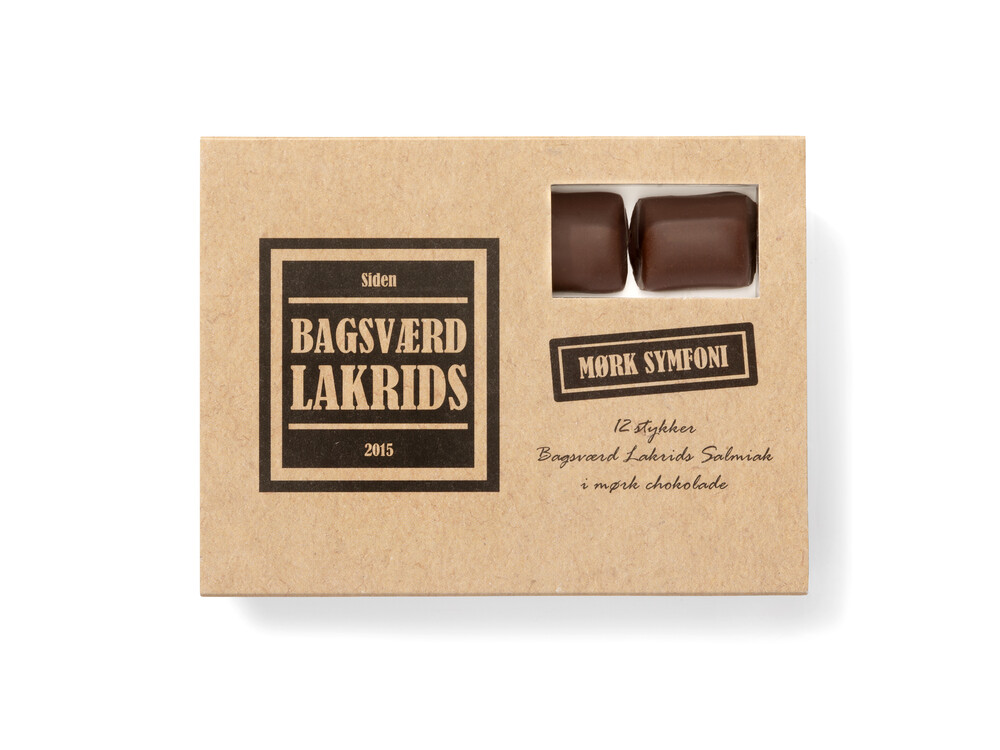 Bagsværd Lakrids Symfoni æske  Quot Mørk Symfoni Quot  125g