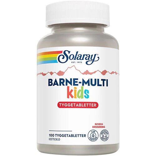 Barne-multi Tyggetablet 100 Tabl
