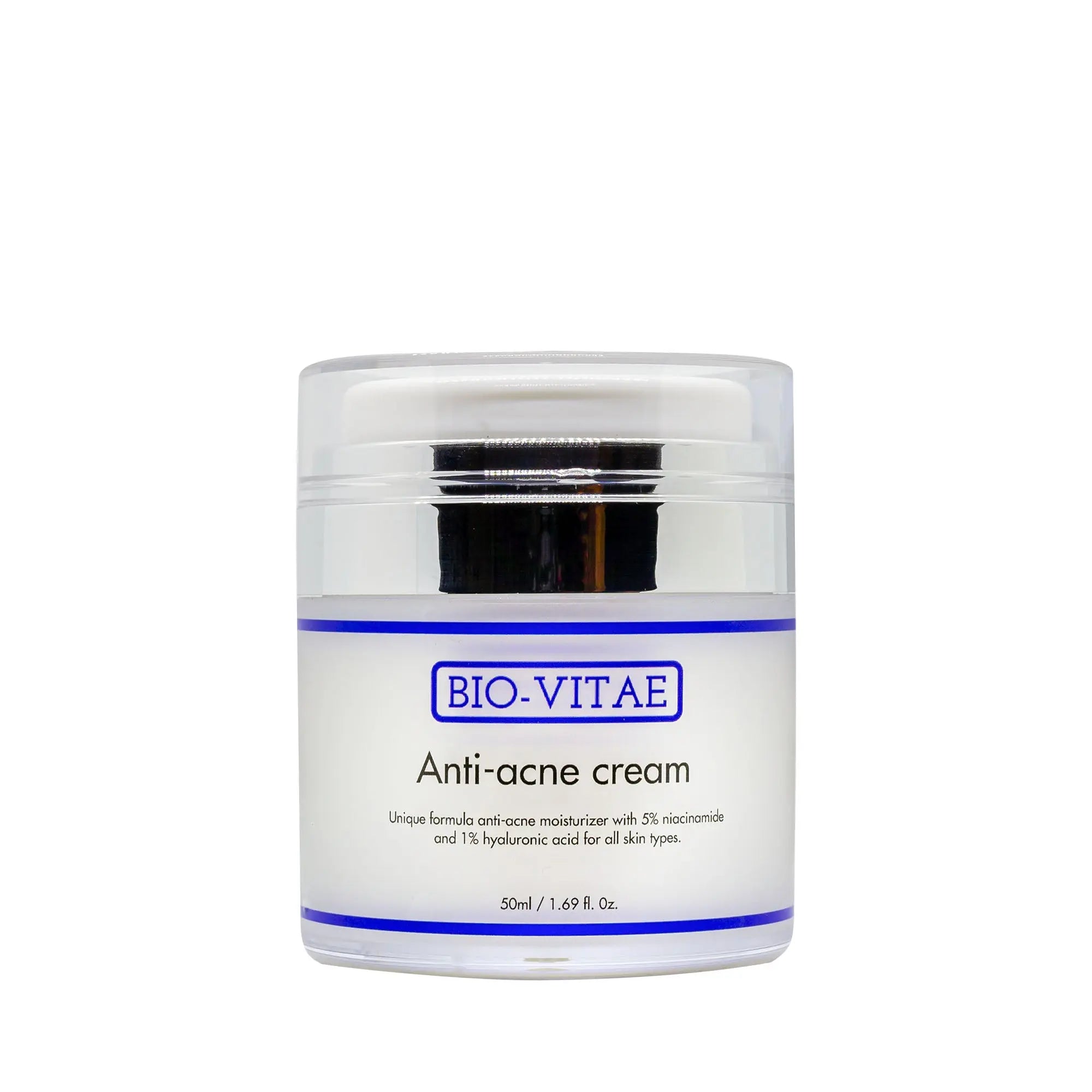 Bio-vitae Anti-acne Cream For En Renere Hud Nu Og Fremover 50 Ml