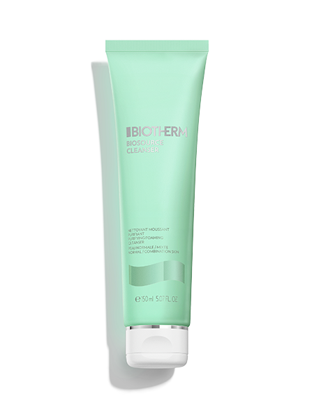 Biotherm Biosource Purifying Foaming Cleanser Normal Kombineret Hud 150 Ml