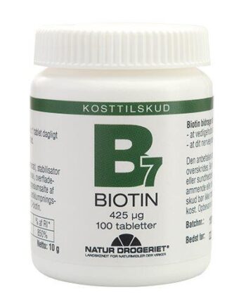 Biotin B7 100 Tabletter