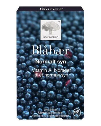 Blåbærpillen 30 Tabletter