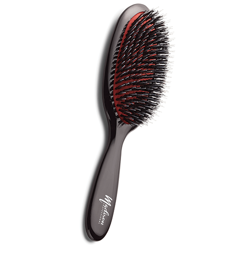 Boar Nylon Brush Medium Black