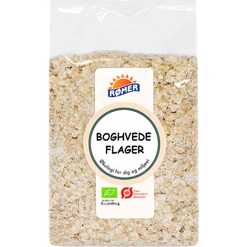 Boghvedeflager øko  500 Gram