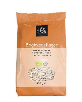Boghvedeflager økologisk 500 Gram