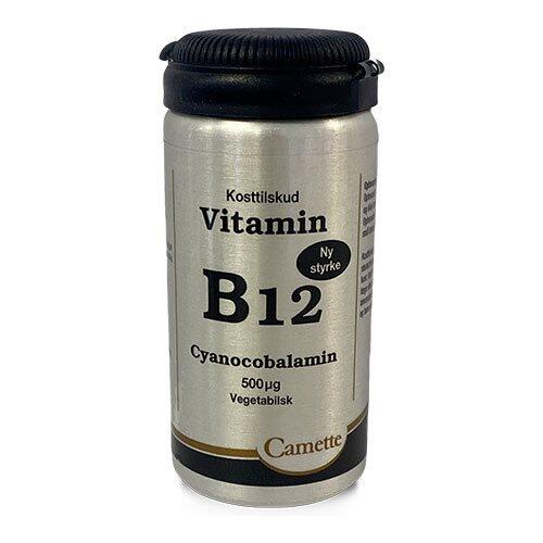 Camette B12 Vitamin 500 Mcg Cyanocobalamin  90tab