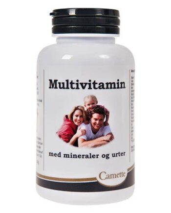 Camette Multivitamin Med Mineraler 120 Tab